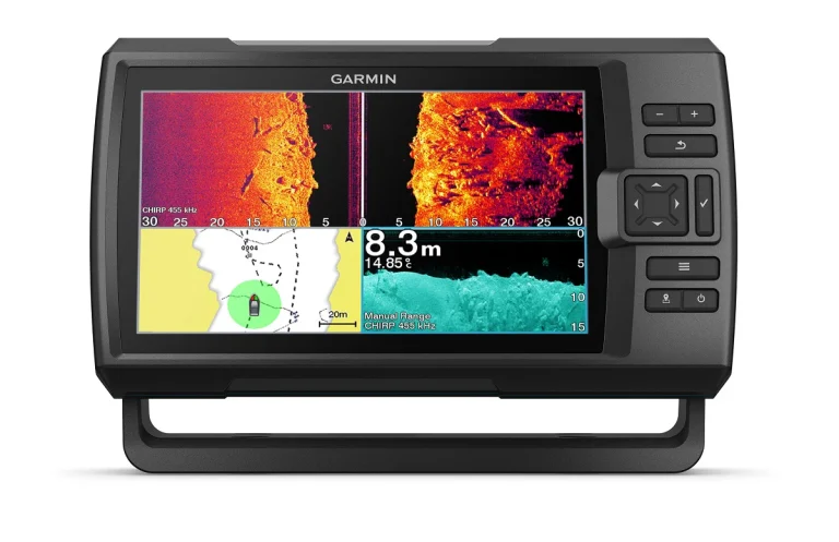 Garmin Striker Vivid 9sv 9″” Fishfinder Gps Track Plotter With Gt52