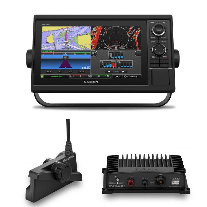 Garmin Gpsmap1022 + 1222 10″” Plotter Livescope Plus Bundle Worldwide Basemap